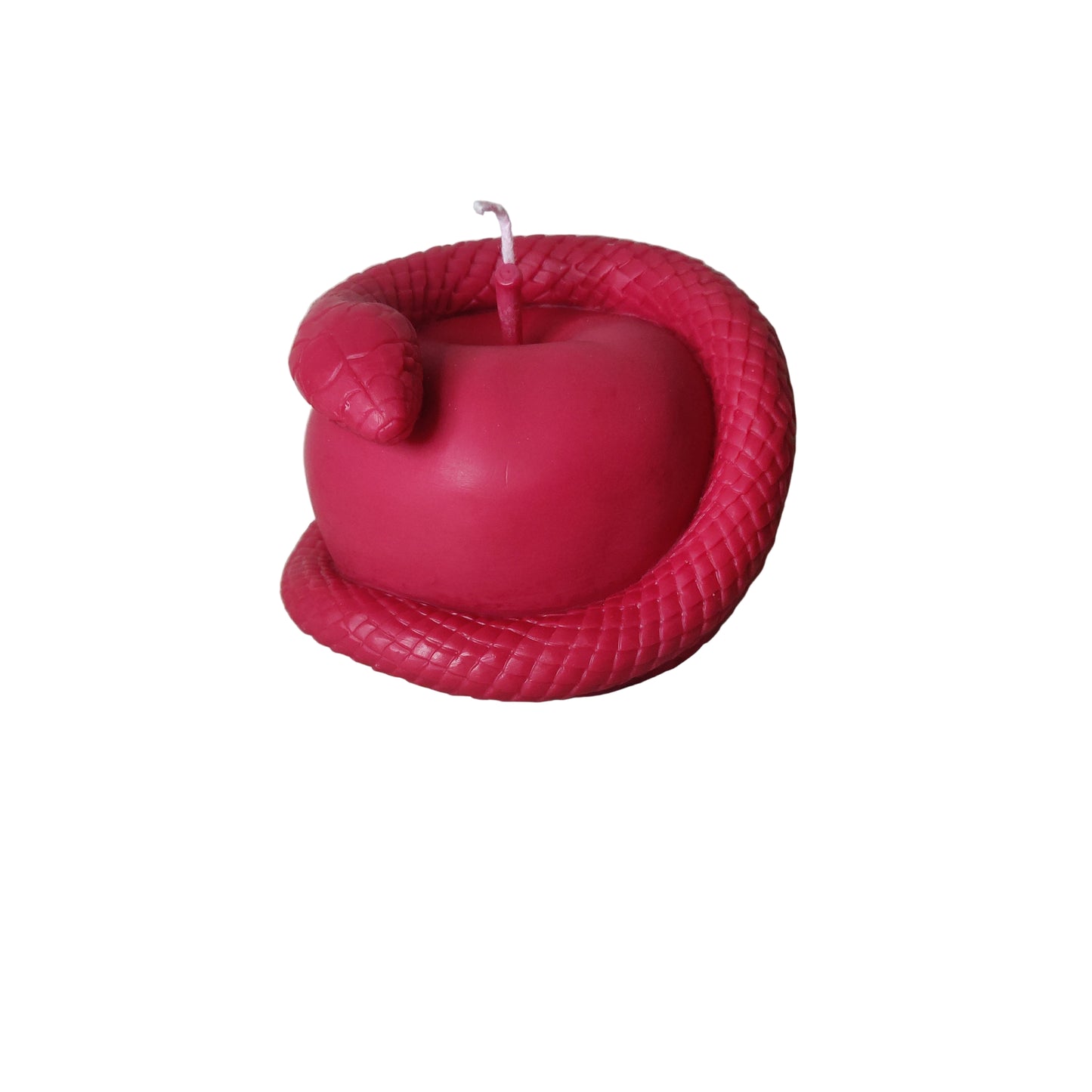 Bougie serpent pomme