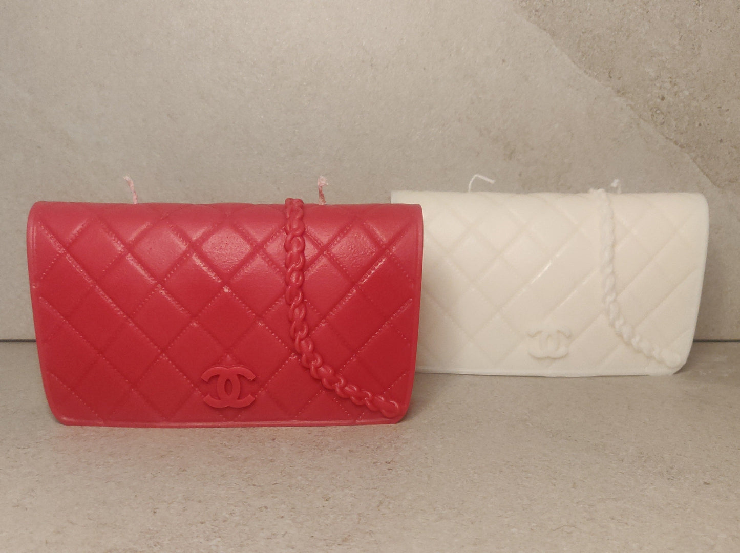 Bougie sac à main long inspiration CH