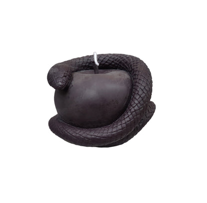 Bougie serpent pomme