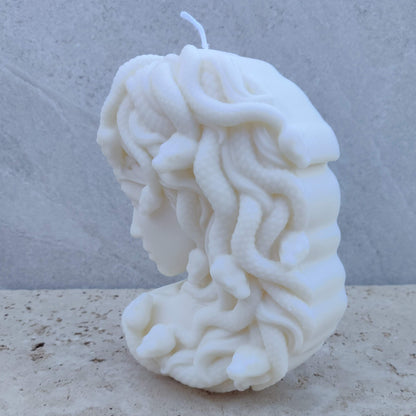 Bougie Médusa de profil