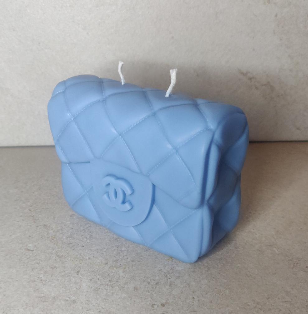 Bougie sac à main inspiration CH